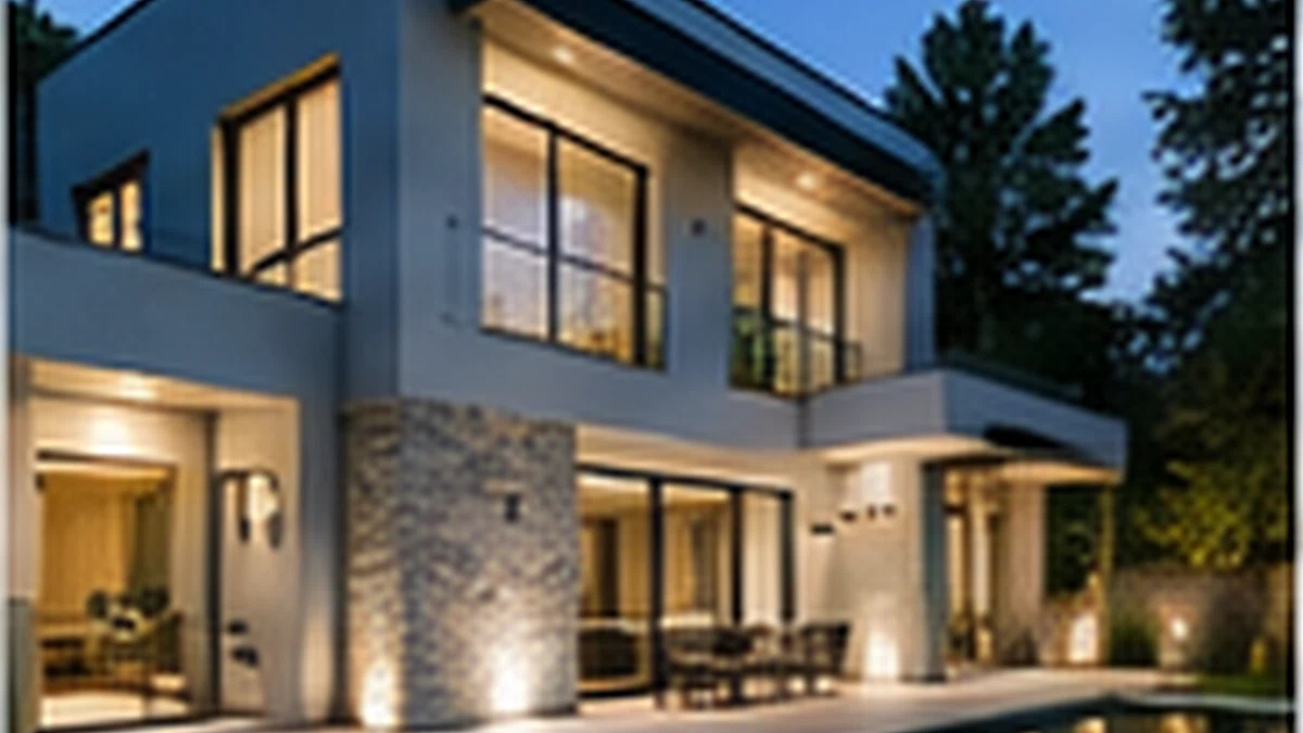 Villa rénovée — illustration IA Hortenns TCE