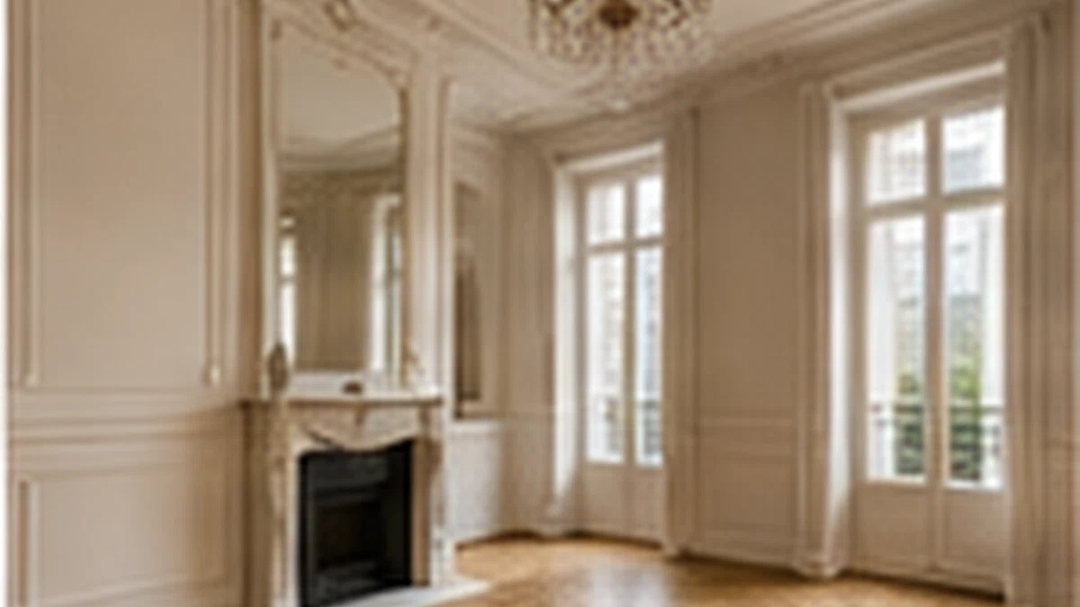 Appartement haussmannien — illustration IA Hortenns TCE