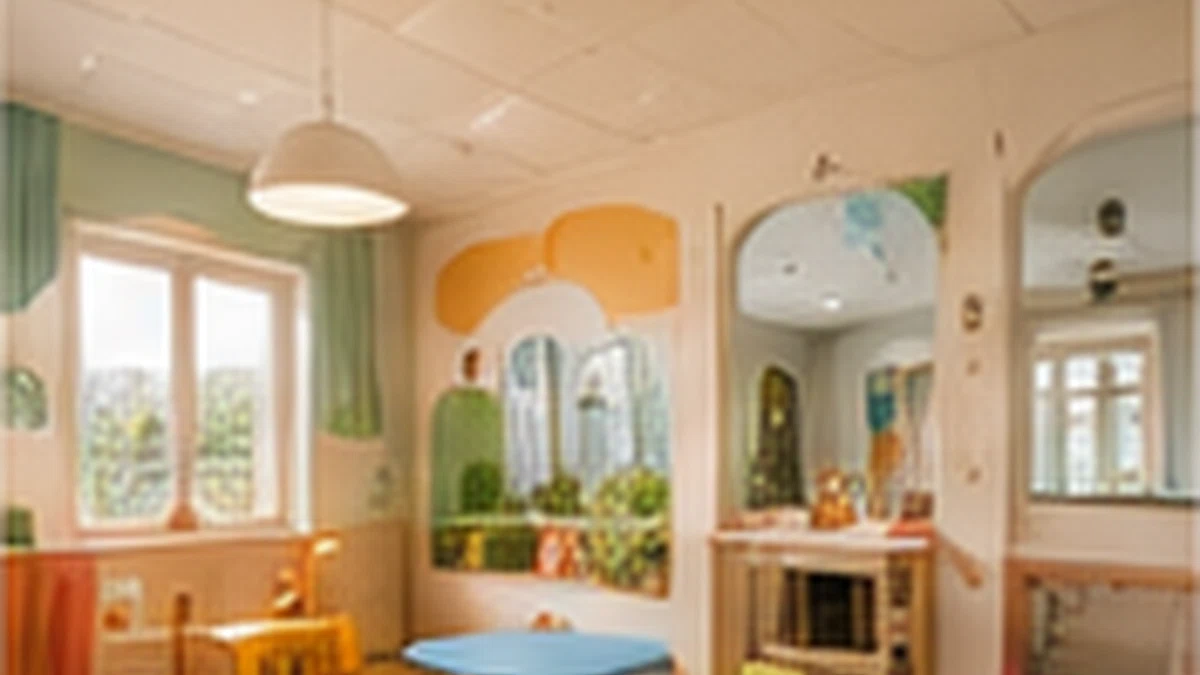 Crèche et équipement public — illustration IA Hortenns TCE